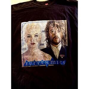 Eurythmics ‘Revenge’ Album Cover Tee (Fan-Made- Faded) – XL-Good